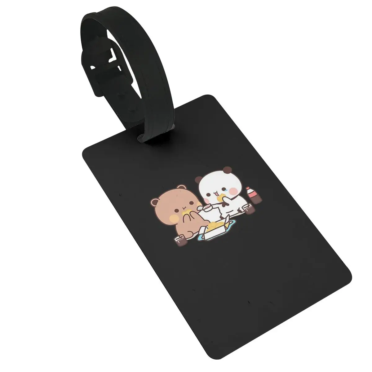 Панда Брауни Медведь Моти Кошки Багажные бирки Чемодан Путешествия ПВХ