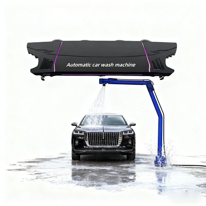 Фото Полностью автоматическая бесконтактная мойка для автомобилей из нержавеющей стали, высокоскоростная, с экономией воды, давление 8 МПа, для очистки автопарков №5