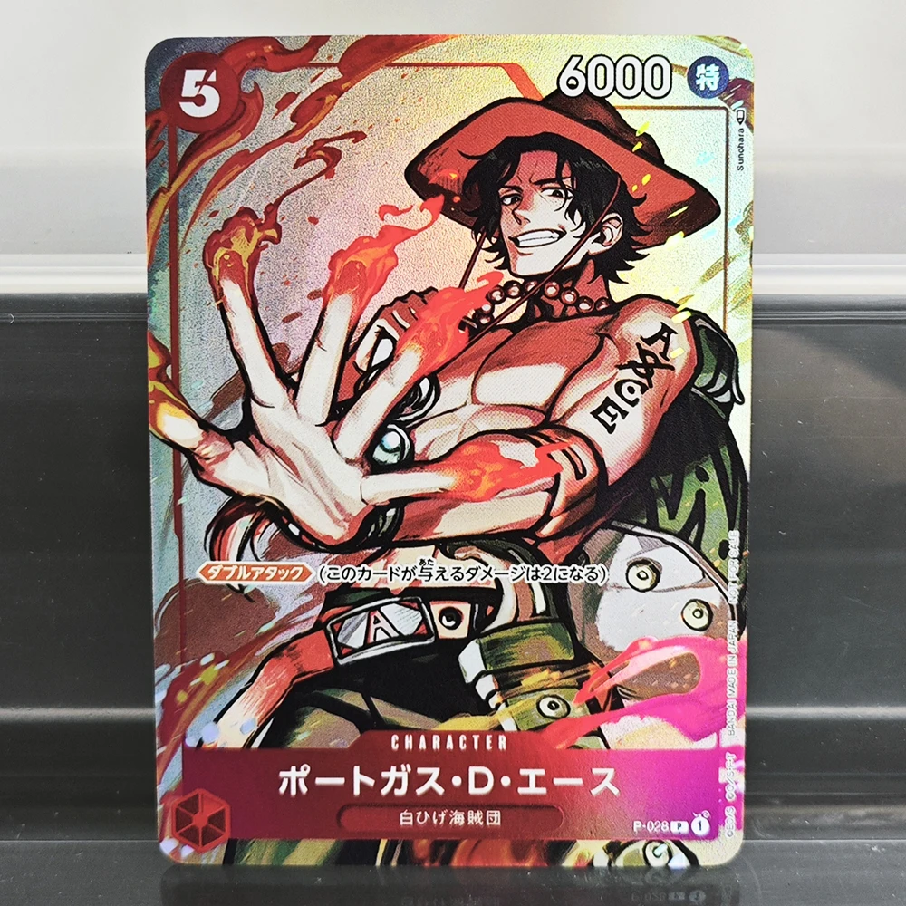 Фото Коллекционные карточки ONE PIECE OPCG: редкие эксклюзивные фольгированные аниме-карты (японские) — Луффи/Эйс/Снейк. Игрушки, хобби, коллекционные предметы, подарки для мальчиков. №3