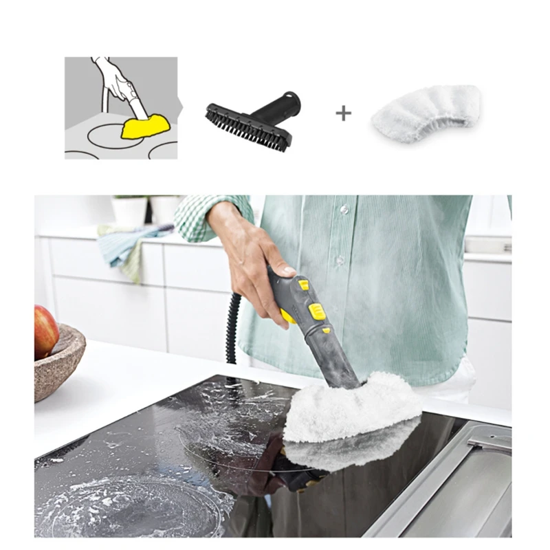 Акция! Щетка ручная для пароочистителя Karcher SC1 SC2 SC3 SC4 SC5 |