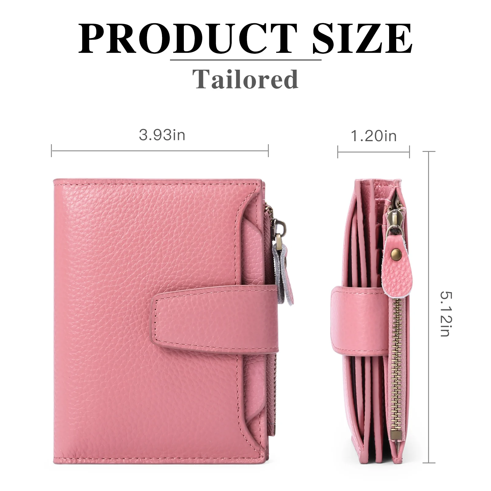 2023 Women Vintage Wallet Large Capacity Credit Card Holder 14 Slots Short Female Purse Money Clip Coin Pocket for Women