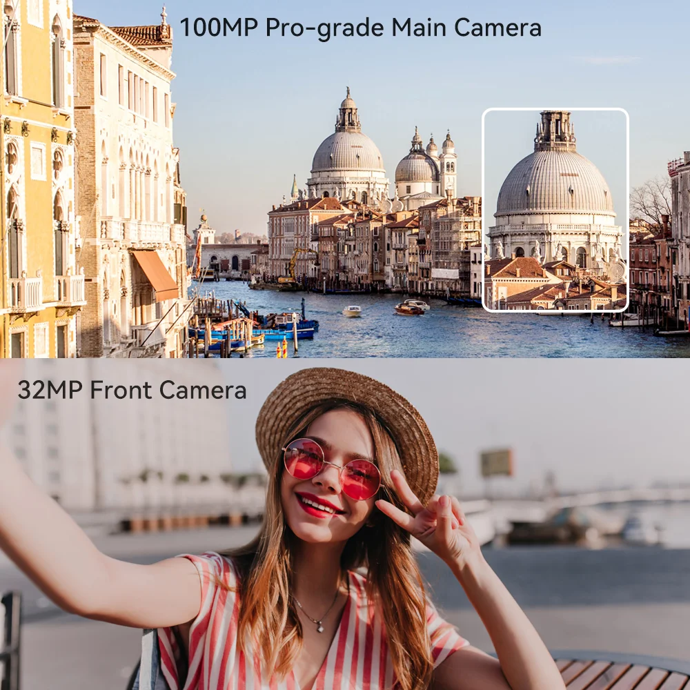 Global Version Cubot X70, Smartphone Android 13, Helio G99, 24GB+256GB,100MP Triple Camera, NFC, 120Hz 6.583