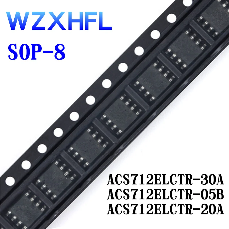 2pcs ACS712ELCTR-20A SOP-8 ACS712-20A ACS712T ACS712TELC-20A ACS712 SOP ACS712ELCTR-05B ACS712ELCTR-30A ACS712ELC-30A - купить по