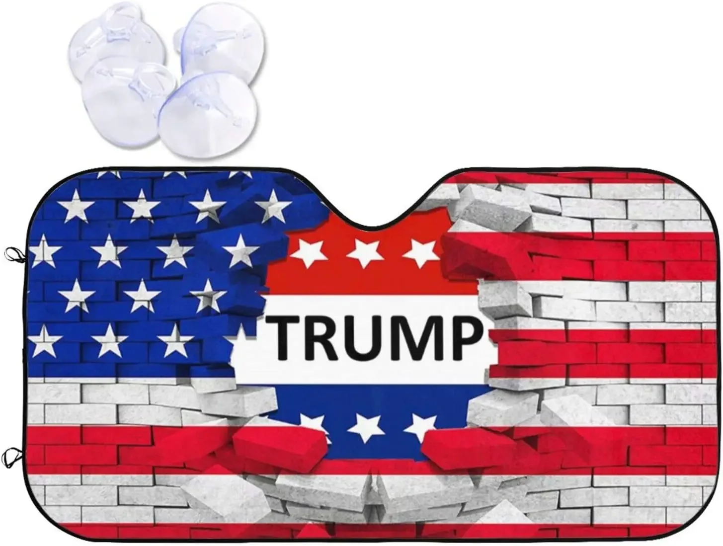 Бродяга лобовое стекло автомобиля солнцезащитный козырек американский флаг США