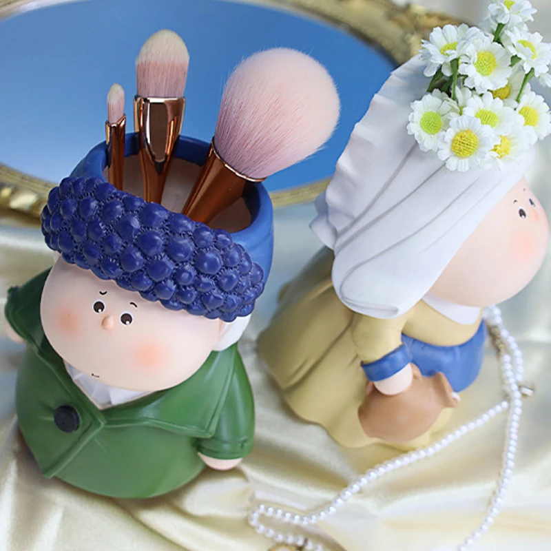 Мультяшный персонаж смола украшение для рабочего стола спальни