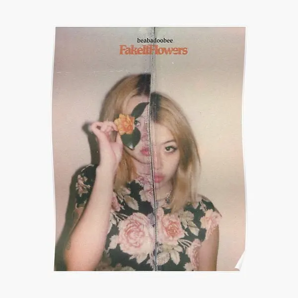 

Fake It Flowers Cover Poster Art Funny Picture Room Painting Vintage Modern Mural Print Decoration Wall Home Decor No Frame