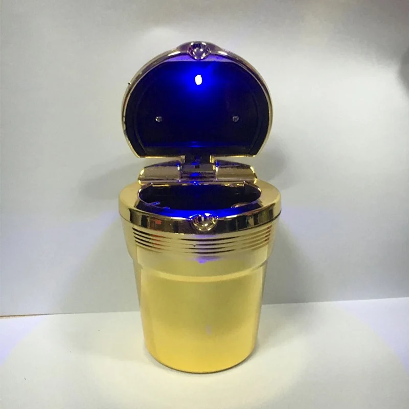 

Универсальная автомобильная пепельница со светодиодный светильник кой, креативная индивидуальная многофункциональная Автоматическая пе...