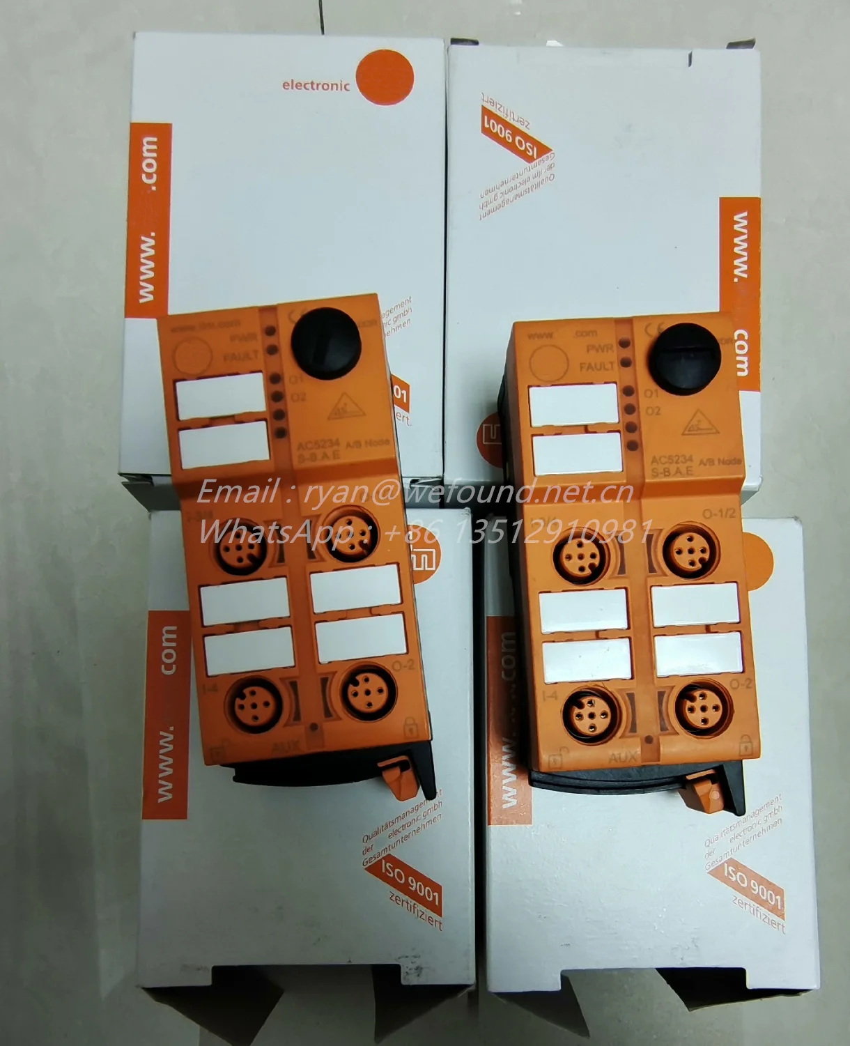 AC5234 для модуля IFM AS-Interface ClassicLine с технологией быстрого монтажа ClassicL 2DO-Y 2DI-Y 2A IP67