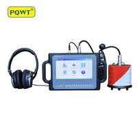 pqwt cl400 4 meter leakage detector for underground pipe water leak detection