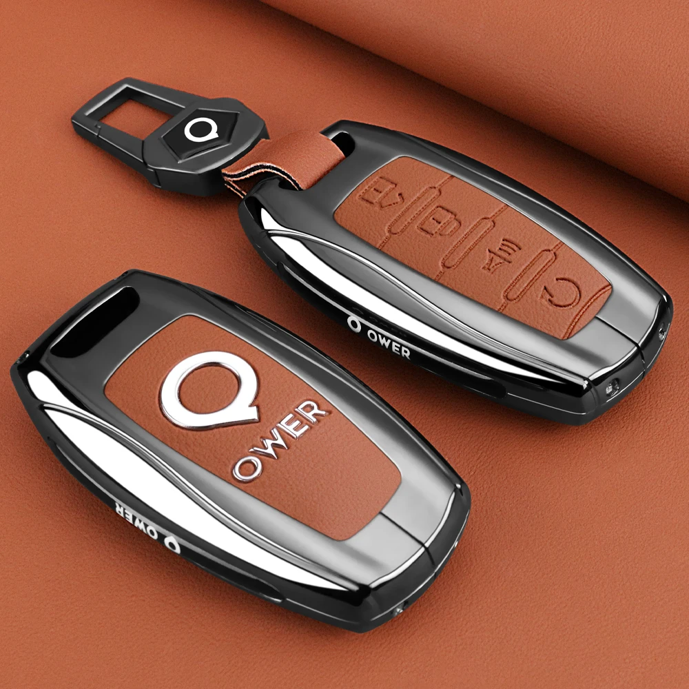 

Цинковый сплав для Great Wall Poer GWM Ute Cannon Pao P Series, чехол для автомобильного ключа, защитный чехол для кожи, брелок для ключей, аксессуары