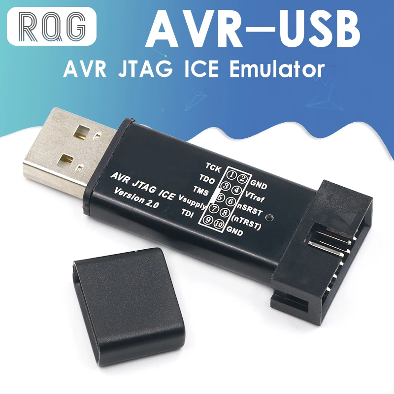 Usb AVR JTAG ICE эмулятор AVR-USB загрузочный линейный металлический корпус | Инструменты