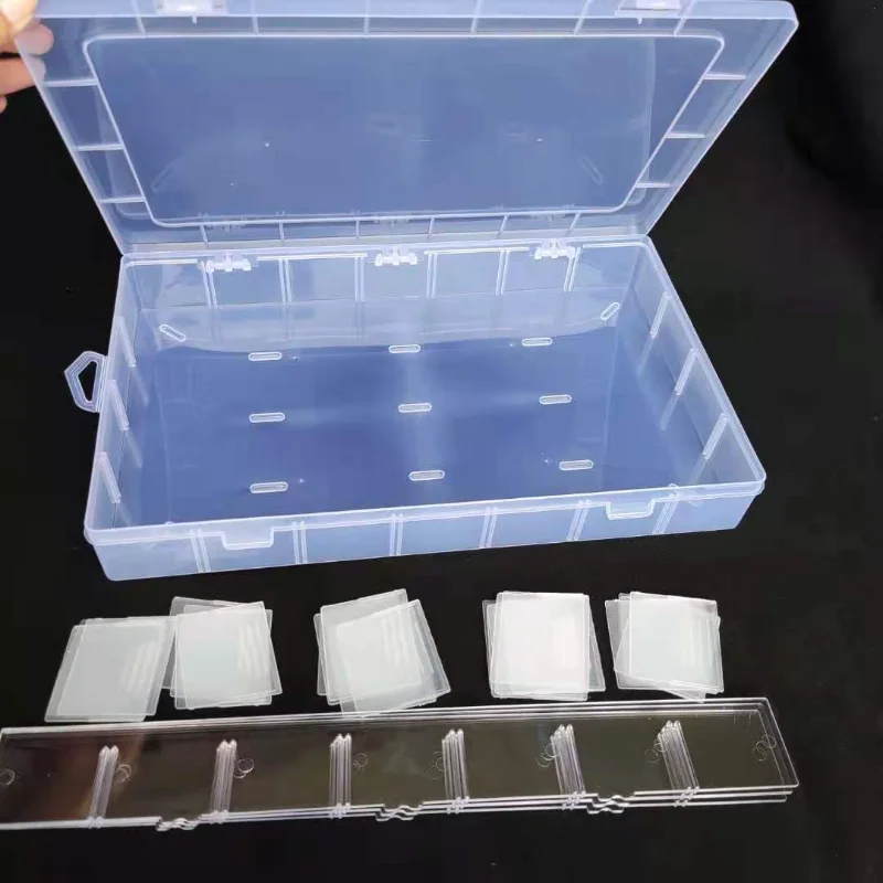 

28 Grids Acrylic Large Capacity Storage Display Box Stationery Fishing Gear Jewelry Hardware Tools Medicine Storage Case New