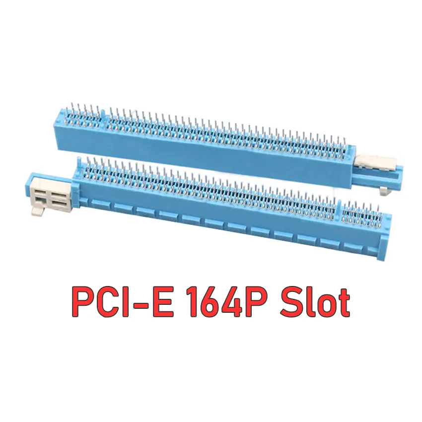 

YUXI 20PCS PCI-E Express 16X Slot 164 Pin PCIE DIP Graphics Card Socket Connector Blue for Motherboard