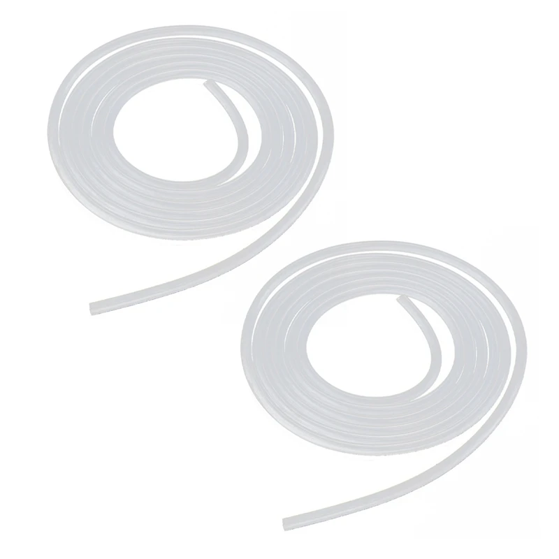 

2X,2 Meter Silicone Tube Silicone Tube Pressure Hose Highly Flexible 8 X 10Mm