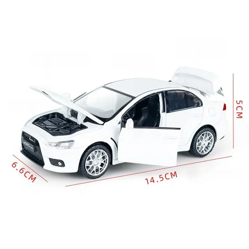 1:32 модель из сплава Mitsubishi Lanser wing Howland God Pull-back детская коллекция декоративных