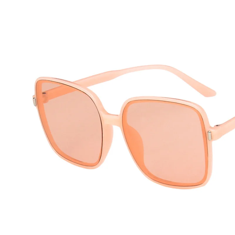 

Rice Nail Square Sunglasses Round Face Ladies Anti-ultraviolet Sunglasses Wild Jelly Sunglasses Uv400