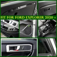 air outlet door speaker lift button gear box central control panel cover trim for ford explorer 2020 2022 accessories interior