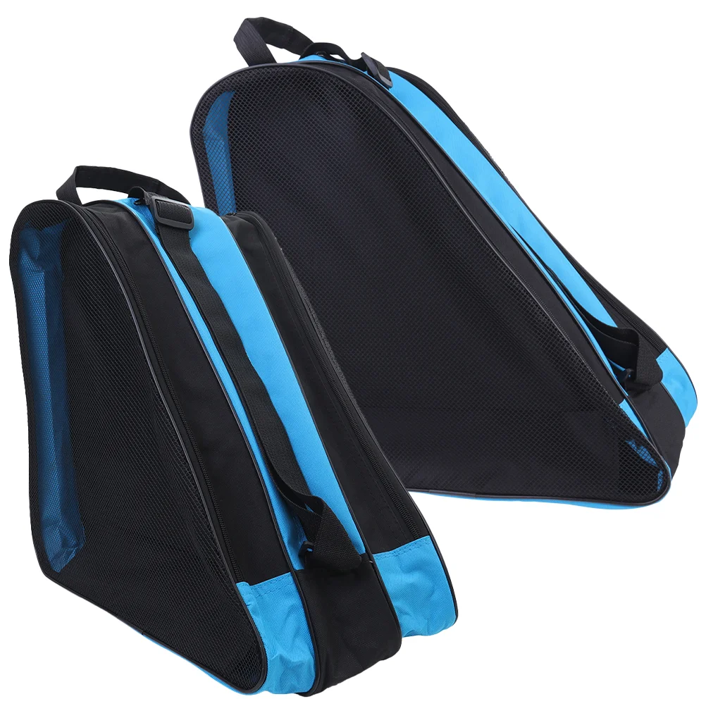 

2 Pcs Thicken Child Backpacks Skates Shoes Holders Oxford Cloth Roller Accessories