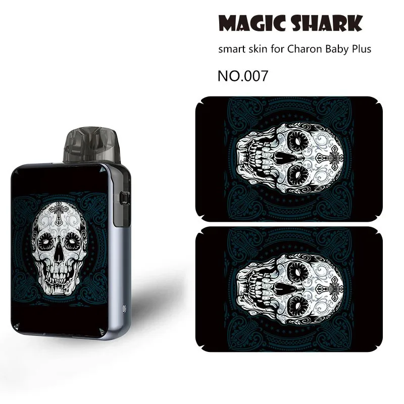 Волшебная Акула модный Череп милый медведь зло дерево лист ПВХ не выцветает