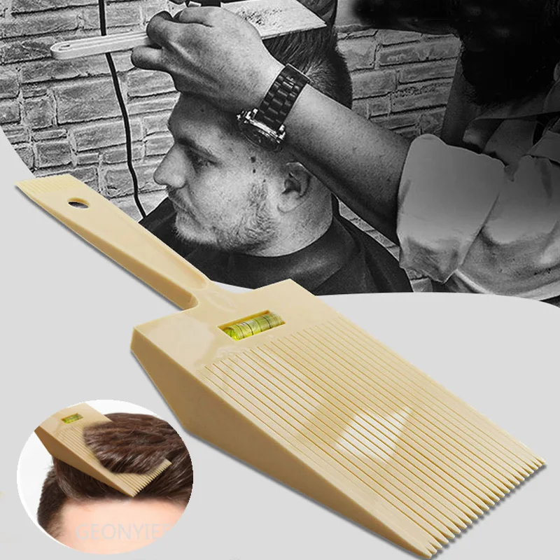 

Men Flat Top Guide Comb Haircut Clipper Comb Barber Shop Hairstyle Tool Hair Cutting Tool Salon Hairdresser Supplies Accessory