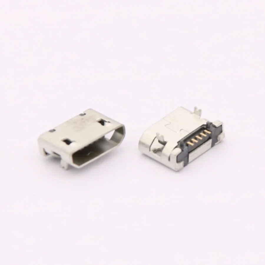 

500pcs For HUAWEI/HAIER/COOLPAD 5.9 Tablet PAD HDD GPS Mobile phone Micro USB Jack connector socket Straight mouth