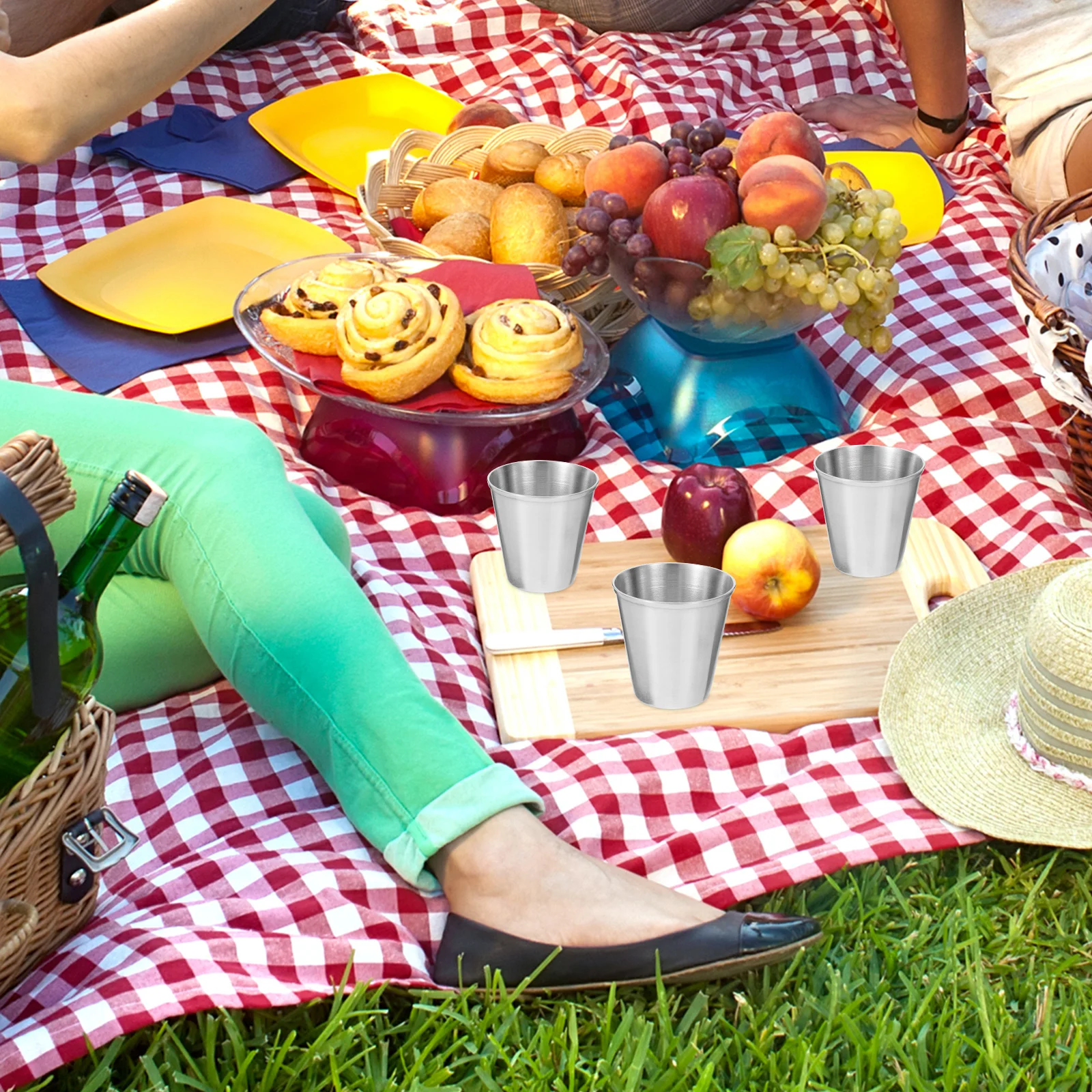 12 шт. стеклянная подставка для текилы из нержавеющей стали диспенсер чая молока