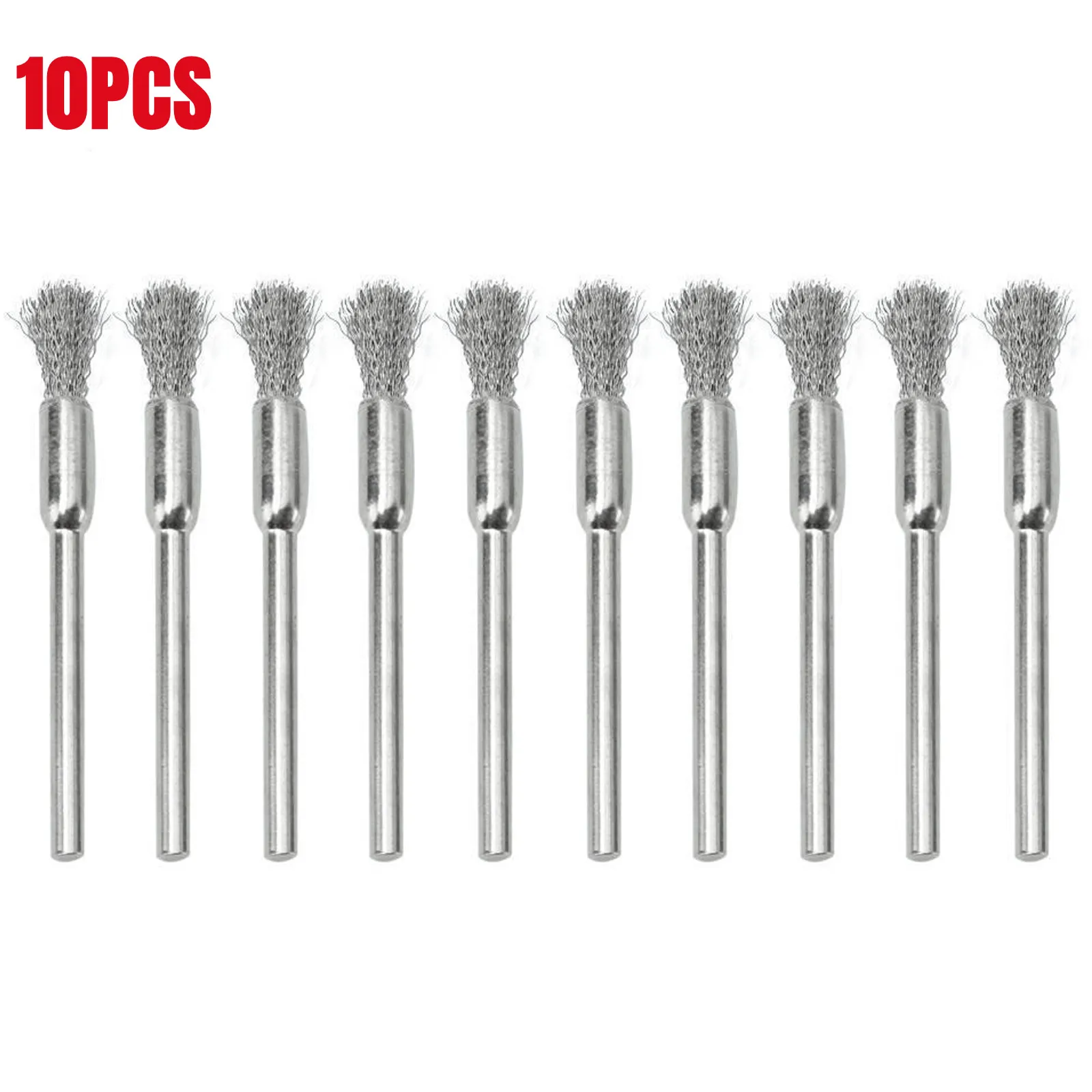 

Набор проволочных щеток ChgImposs, 10+45 шт., нержавеющая сталь, 2,35/3 мм