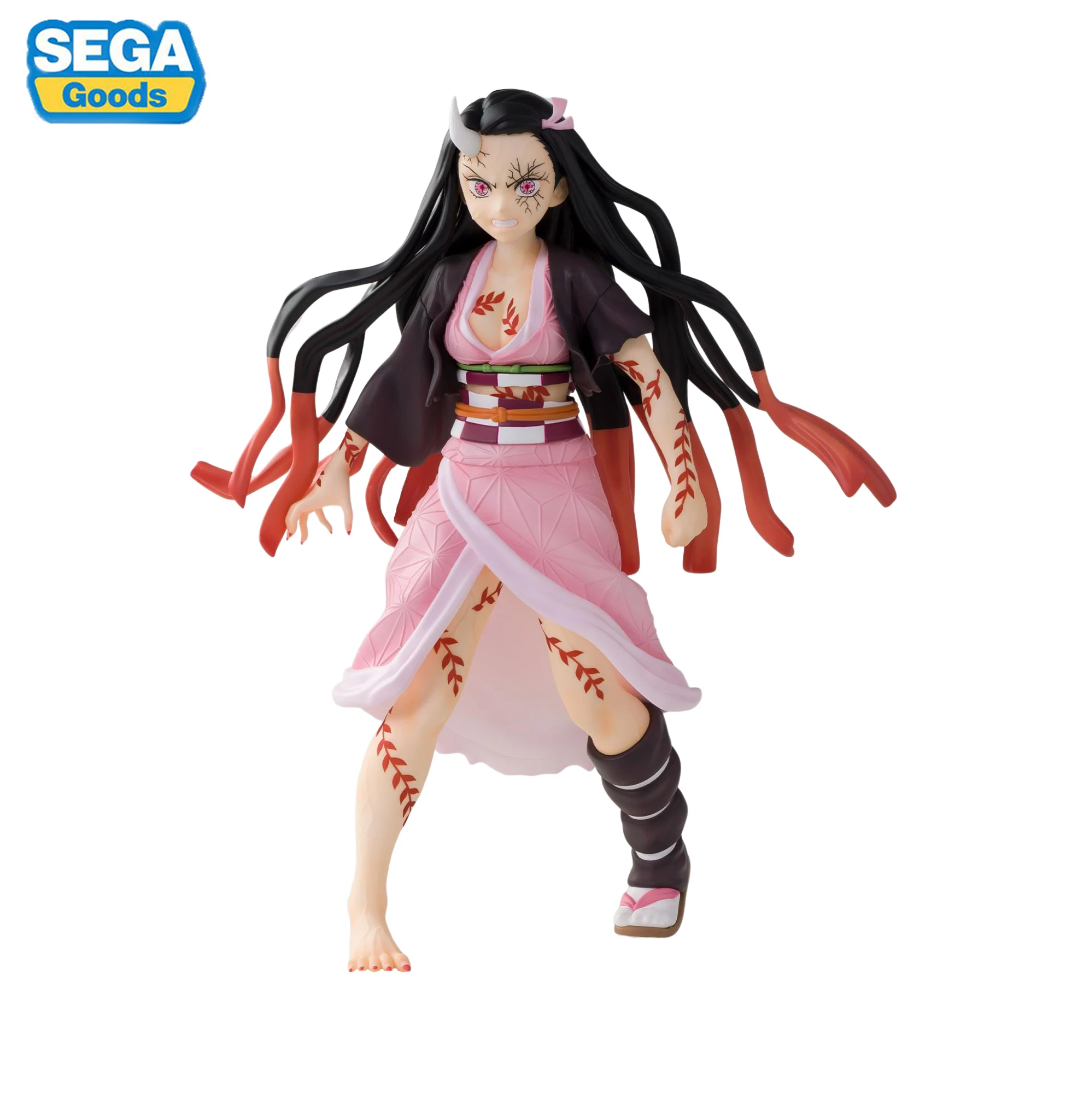 

In Stock SEGA FIGURIZM Demon Slayer Kamado Nezuko Anime Figure 21cm PVC Action Figures Collectible Model Doll Toys