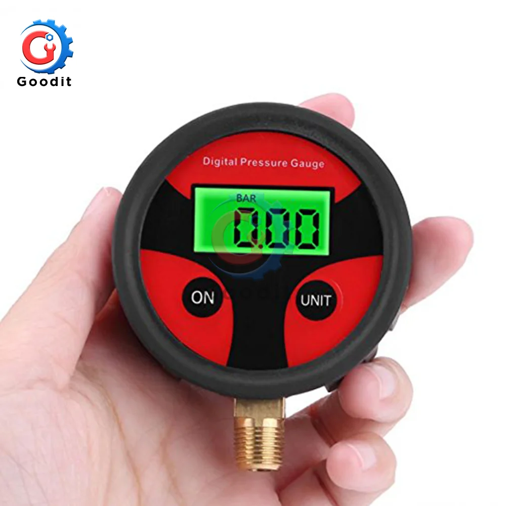 

Gaqqee 0-200PSI Цифровой манометр для шин