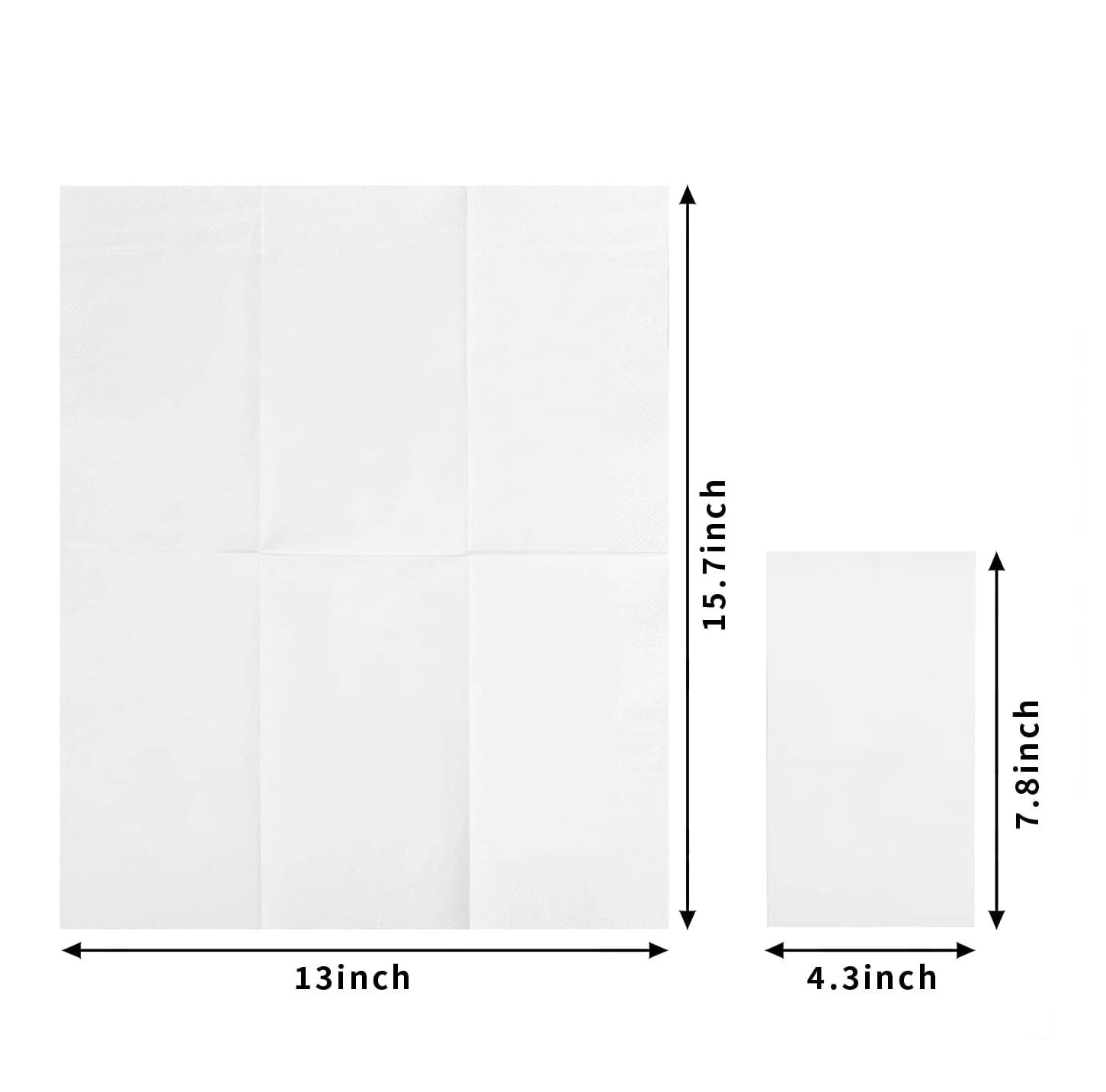 100 шт. 33 × 40 см 3-слойные салфетки ежедневное использование бумажных полотенец