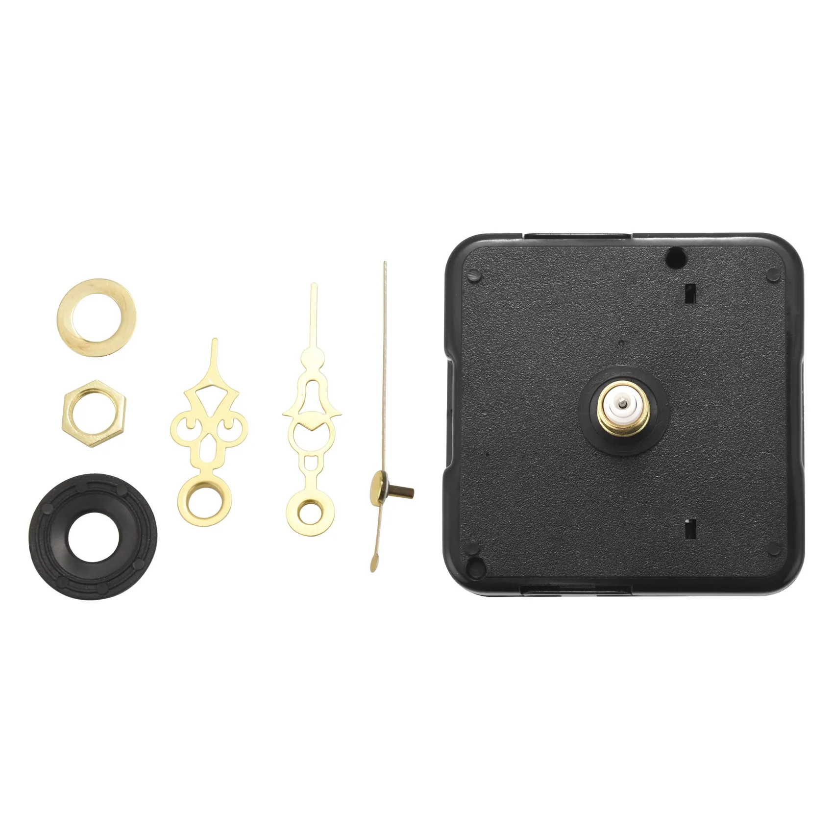 

DIY Clock Metal Texture Creative Wall Clock Retro Wall Clock movement