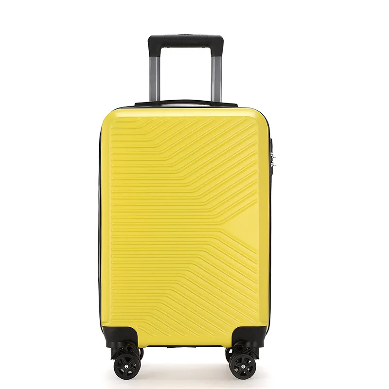 Solid Color Trend 20 Inch Trolley Case Large Capacity Leisure Universal Wheel Boarding Case