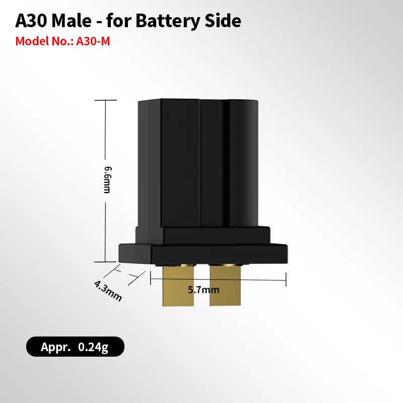 Gaoneng GNB A30 female connector