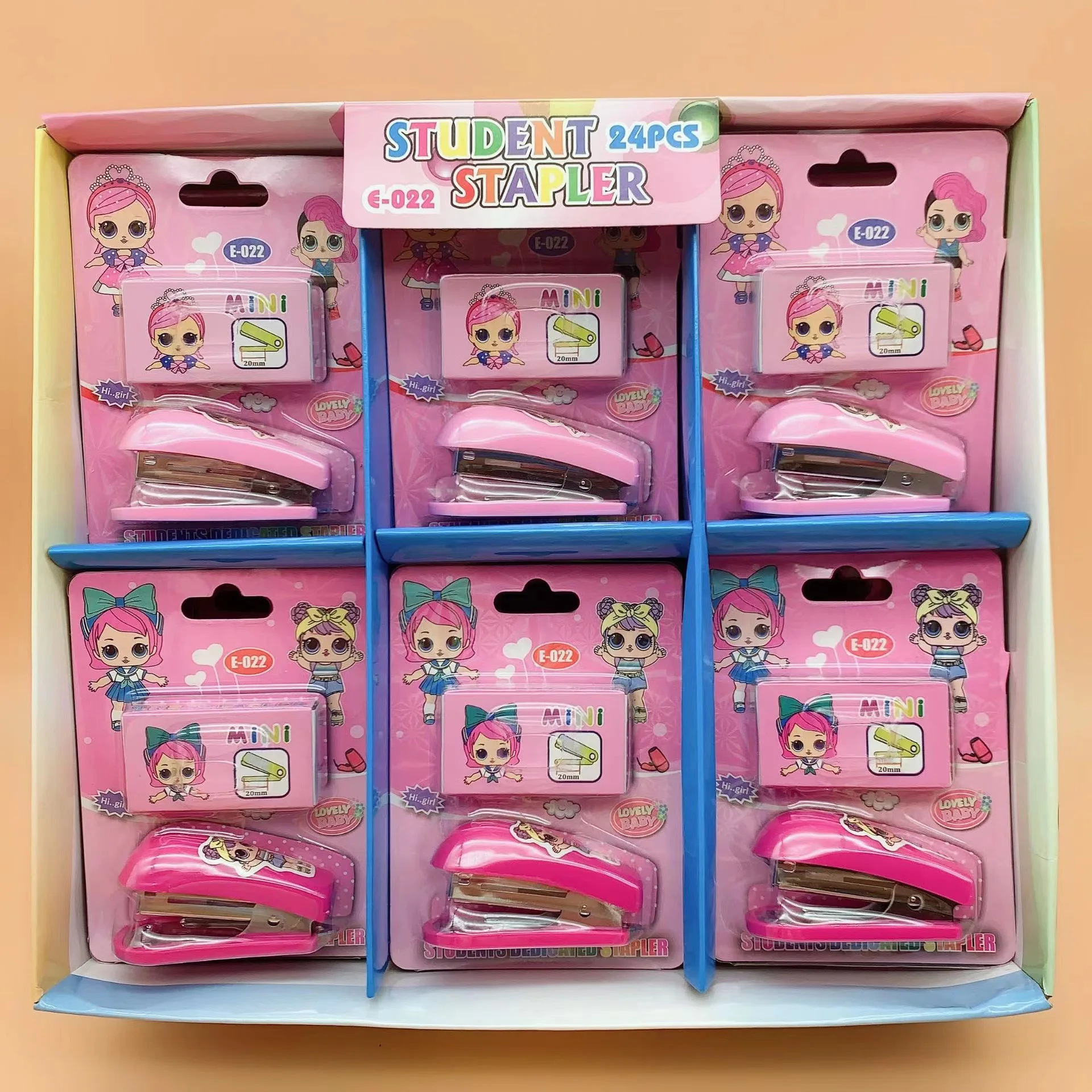 Kawaii Sanrio Mini Stapler Set with Staples Binding Tools Cinnamoroll Kuromi Anime Stationery School Office Binding Supplies images - 6