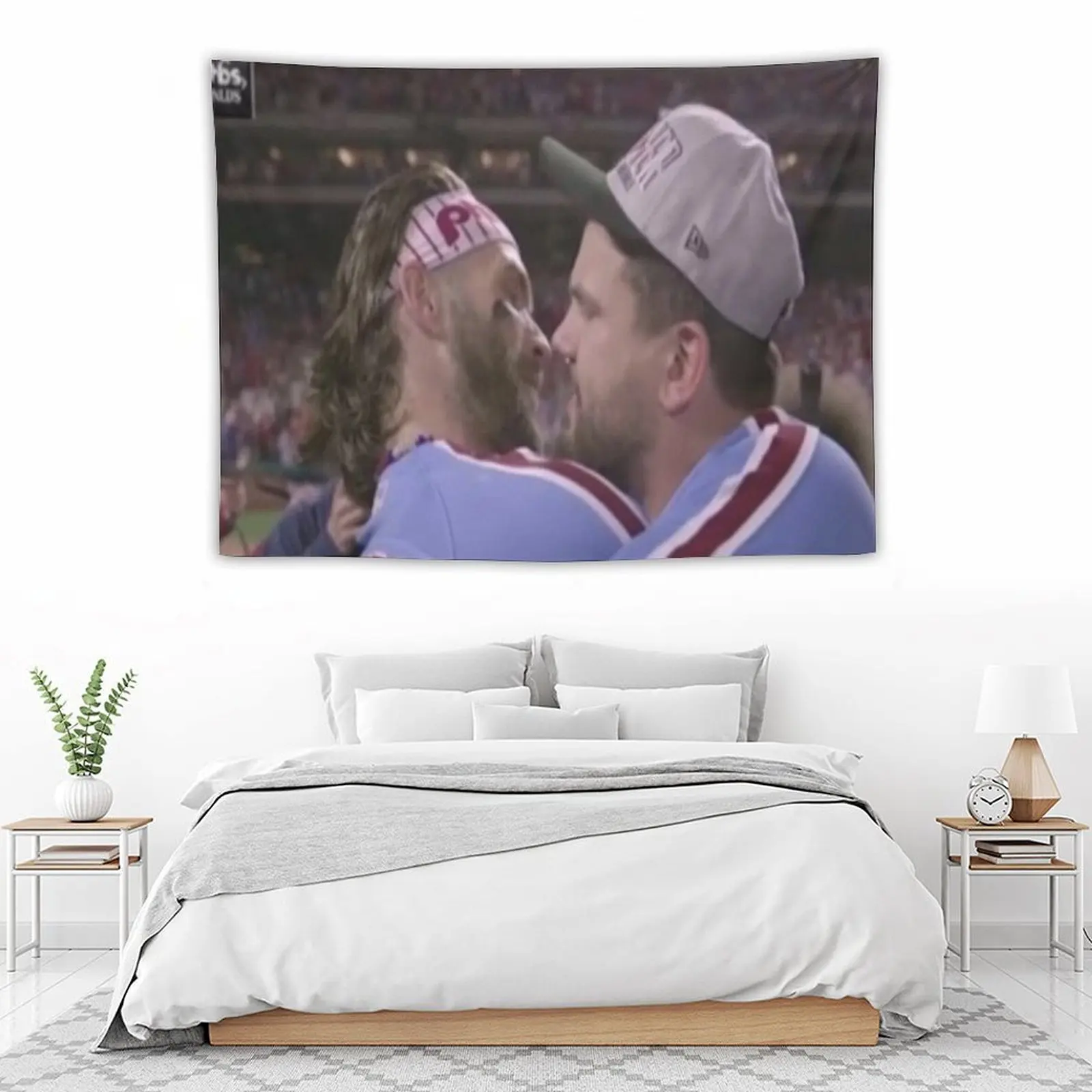 Гобелен Bryce and Kyle Kissing для комнаты эстетический настенный декор гобелен