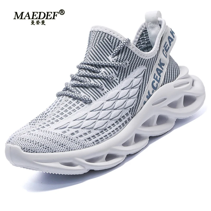 MAEDEF Shoes Men Non-Slip Male Sneakers Outdoor Sport Walking Jogging Shoe for Shock-Absorbing Sneaker Man Vulcanize