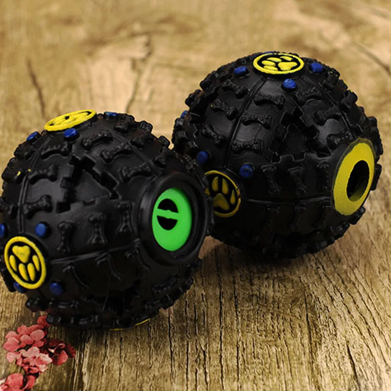 Аксессуары для домашних животных: мяч пропущенных продуктов пищащий щенок