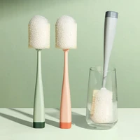 loofah cup scrub cup artifact water cup cleaning long handle milk bottle small brush no dead ends to tea stain sponge