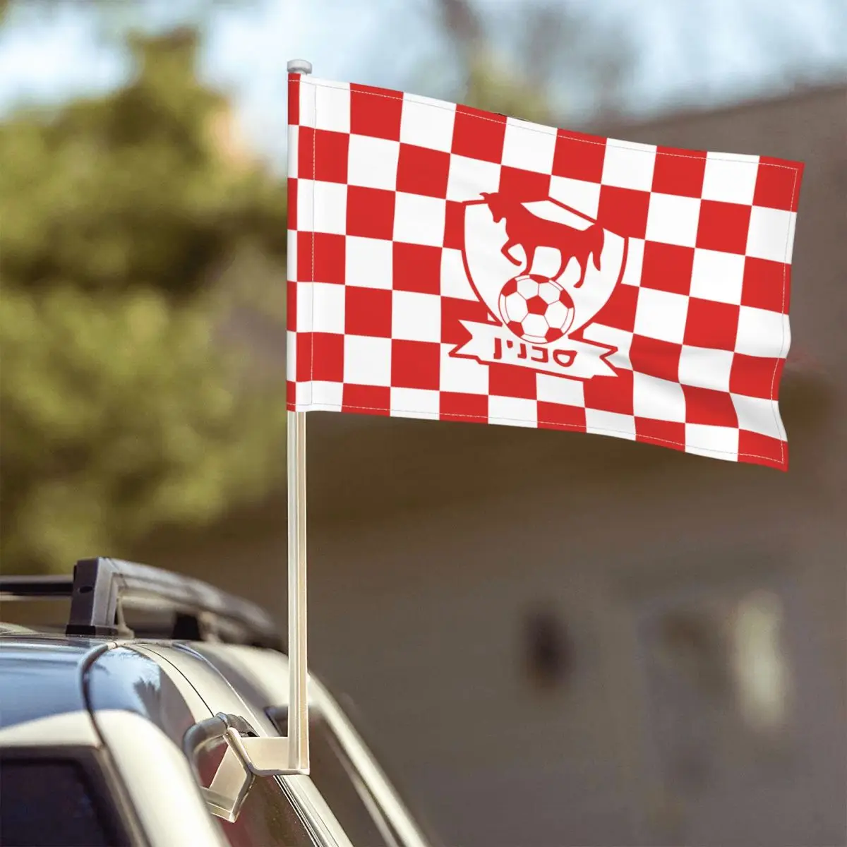 

Israel Bnei Sakhnin FC Car Flag Double-Sided Flag Outdoor Small Flag Garden Flag 12x18 Inches (Without Flagpole)
