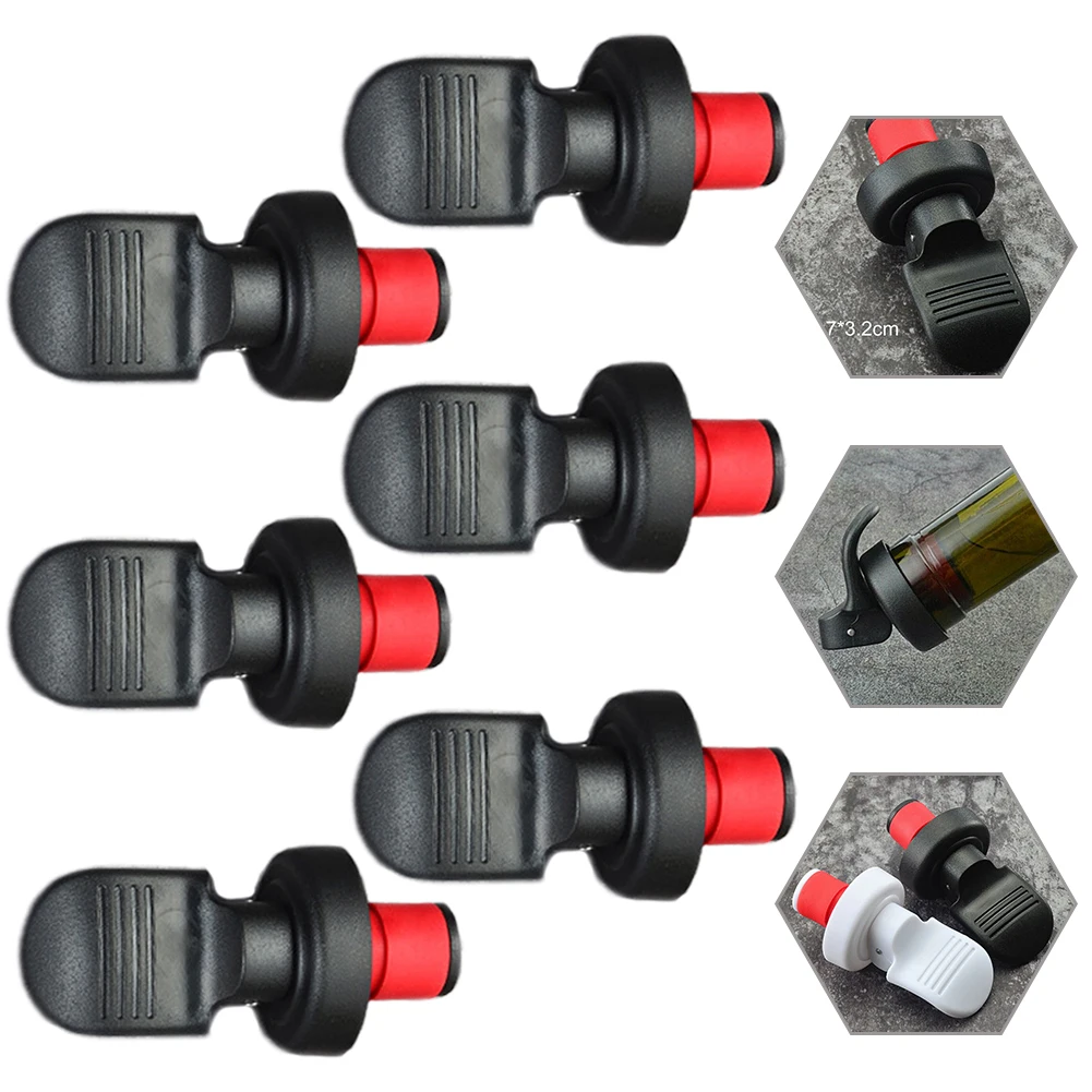 

Kitchen,Dining 6x Corks Beer Wine Champagne Seal Barware Bottle Sealing Stopper Water, Wine, Beer, Champagne, Vinegar PP+rubber