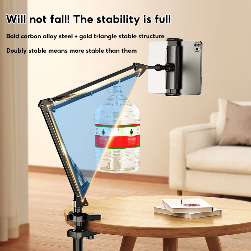 

Essential Mobile Phone Holder for Taking Photos Mobile IPad Tablet Desktop Cantilever Holder for Watching Live TV Shows
