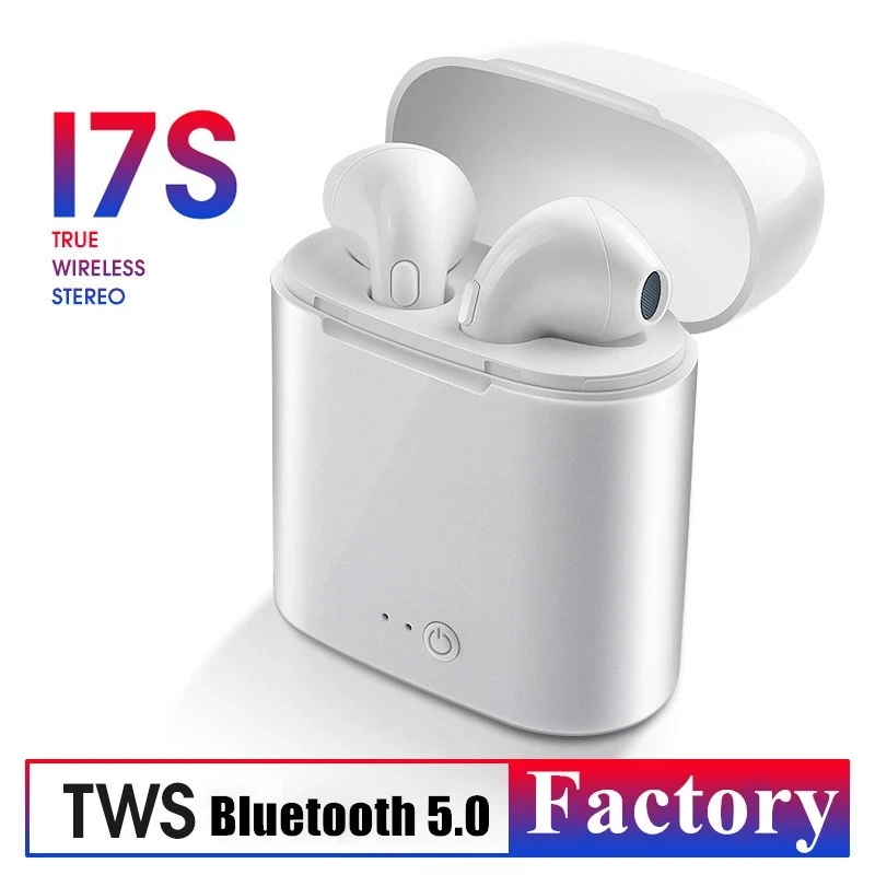 

i7s tws Wireless Headphones Bluetooth 5.0 Earphones sport Earbuds Headset With Mic Charging box Headphones For all smartphones