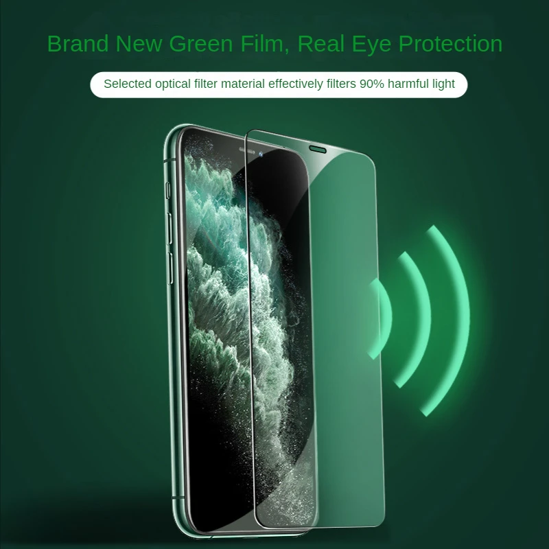 Ударопрочная пленка для iphone13, apple 12 Pro полноэкранная защита глаз от синего света, hd-пленка для защиты экрана iphone 11