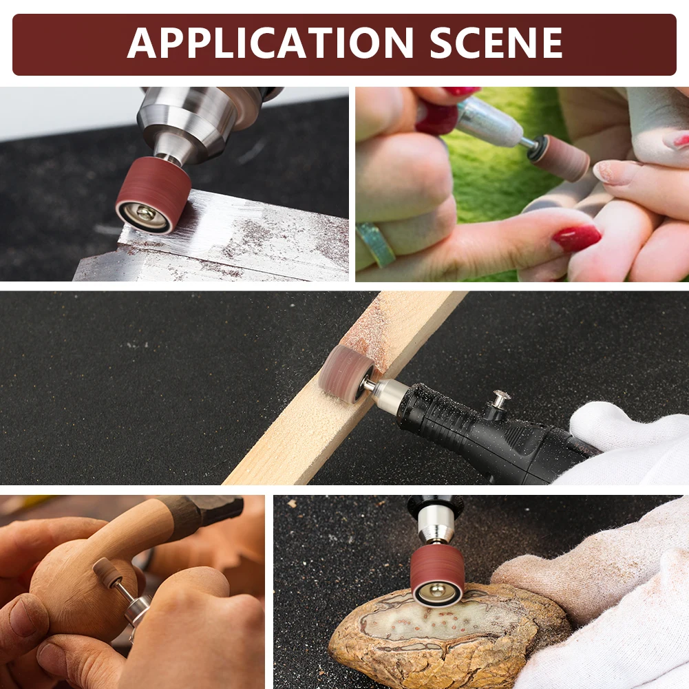 Набор шлифовальных барабанов 80-384 Грит 600 шт.