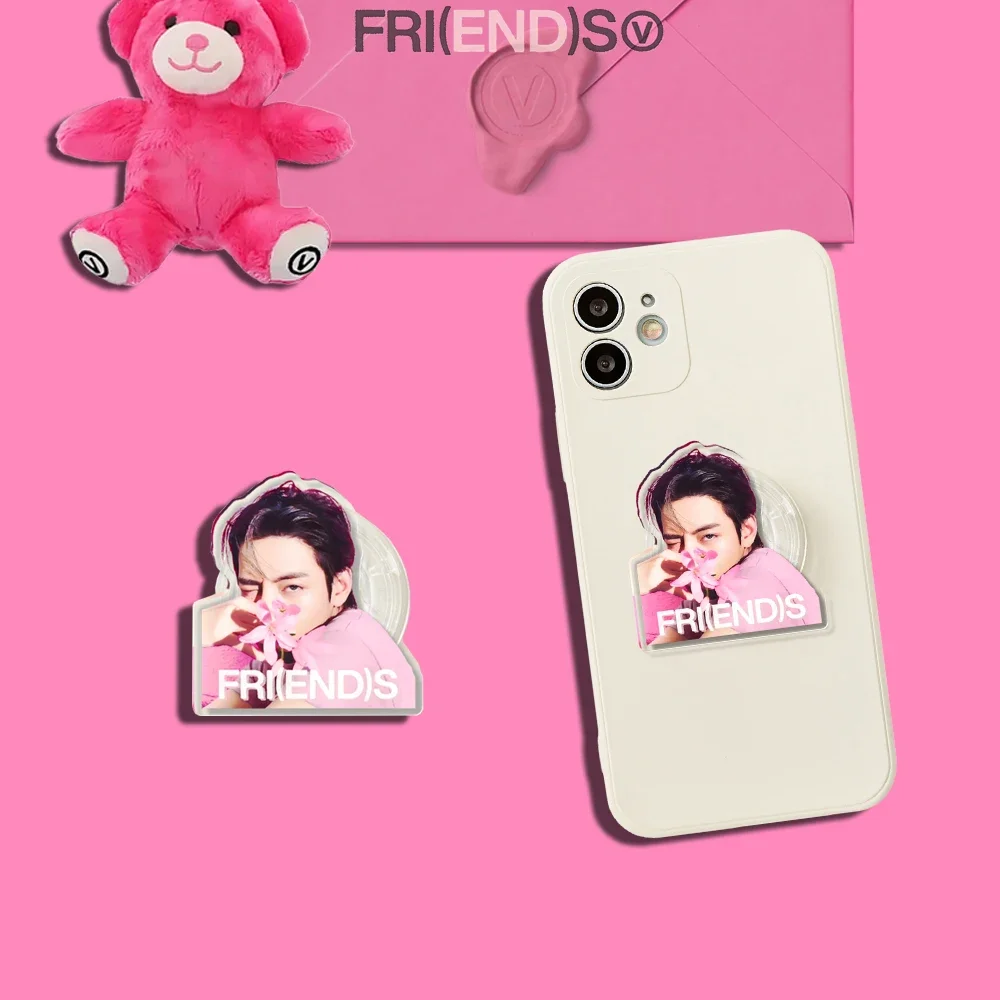 Акриловый держатель для мобильного телефона Kpop кольцевая подставка FRIENDS V альбом