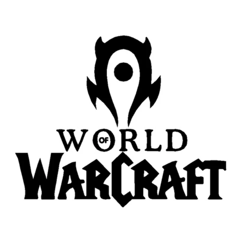 S World Of Warcraft Game Funny Creative Decoration Decals Wi