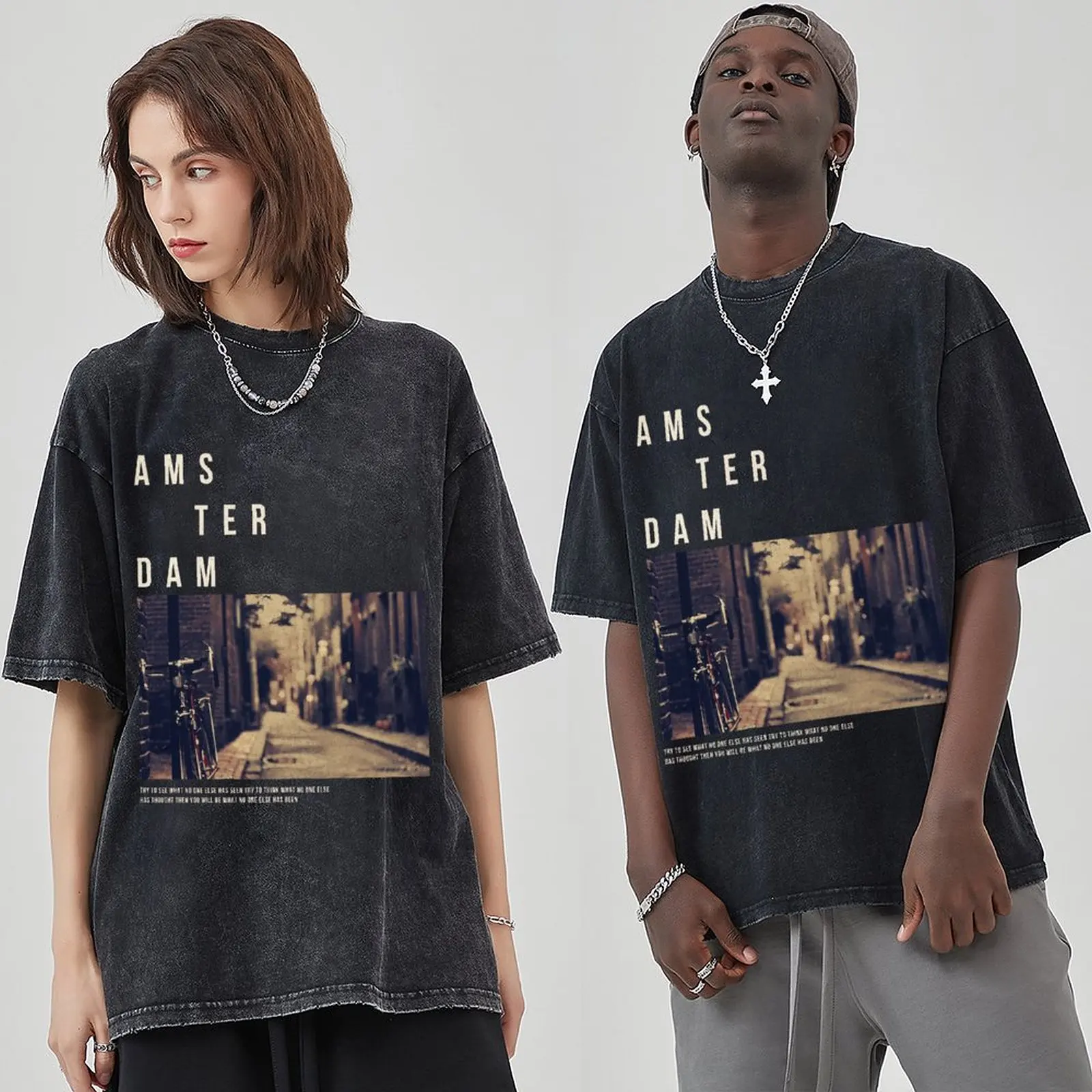 

Shirt Wear Birthday Cool Gifts For Men Short Sleeve Summer Crew Neck Round Collar Printed Casual Street Cotton Daily Fashion