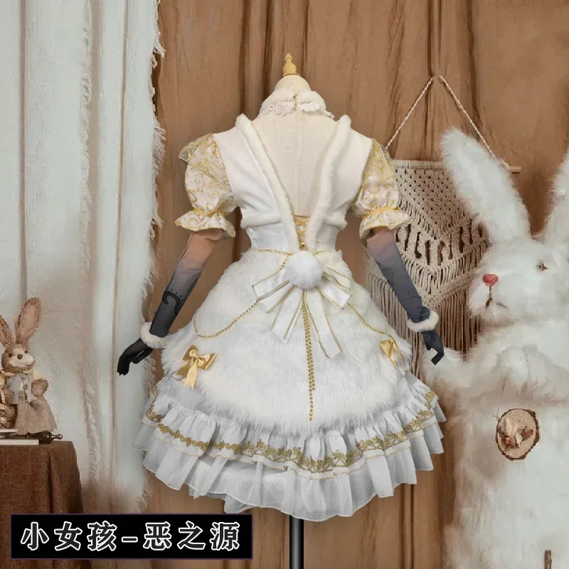 Костюм для косплея Game Identity V маленьких девочек костюм Алисы DeRoss Prime Evils милое