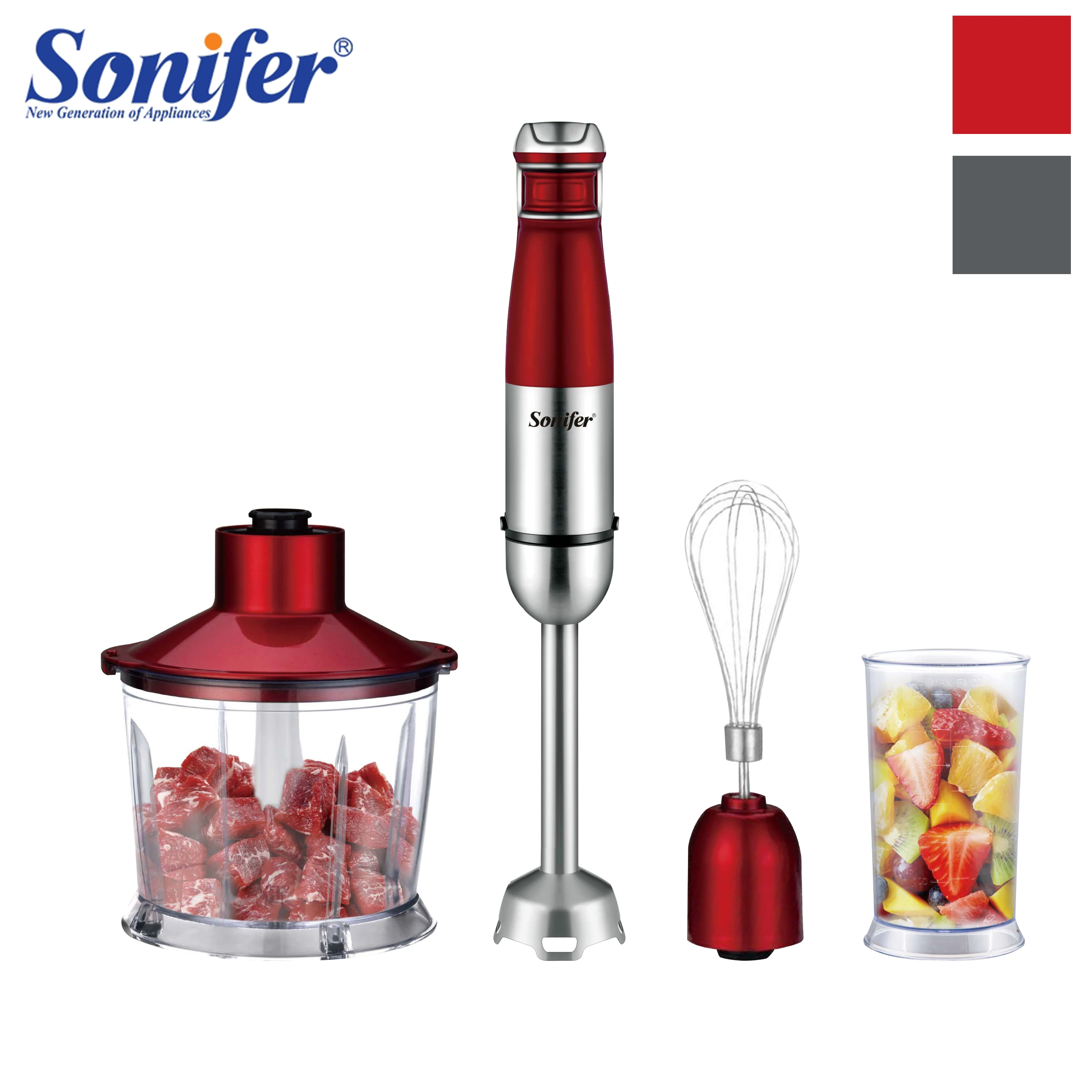 

Блендер ручной Sonifer, 1000 Вт, 3 в 1