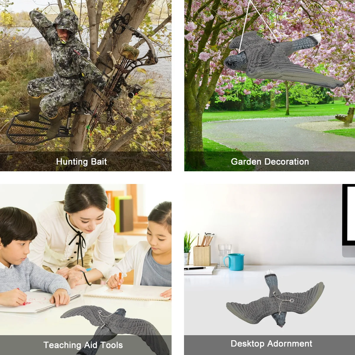 

Декоративная скульптура летающей птицы, декоративный Декор животных для фермы, садовые декоративные принадлежности